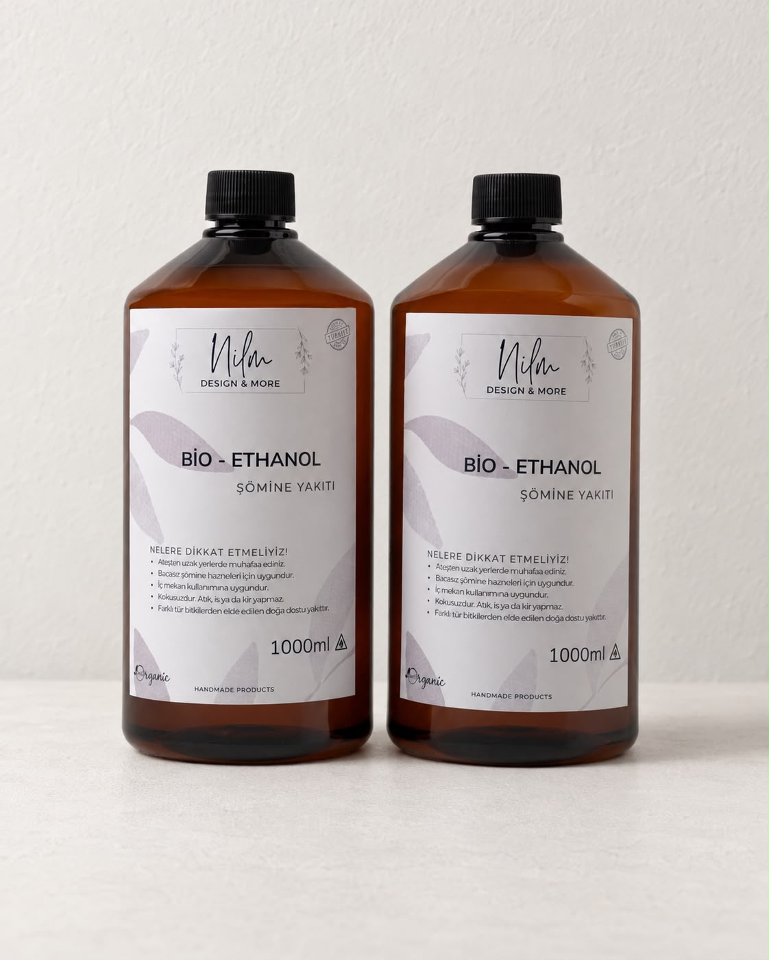 Nilm Bioethanol Yakıt 200cl (İkili Paket)